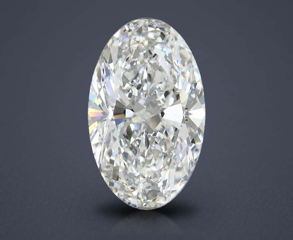 3.00 Carat Oval Lab Diamond
