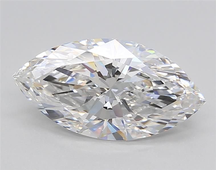2.02ct D VVS2 Rare Carat Ideal Cut Marquise Lab Grown Diamond