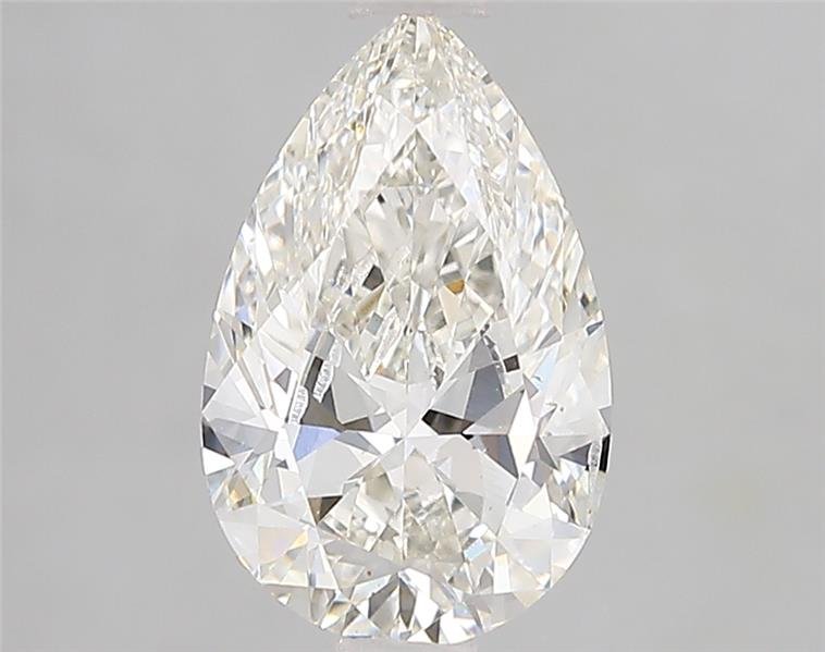 2.00ct H SI1 Rare Carat Ideal Cut Pear Lab Grown Diamond