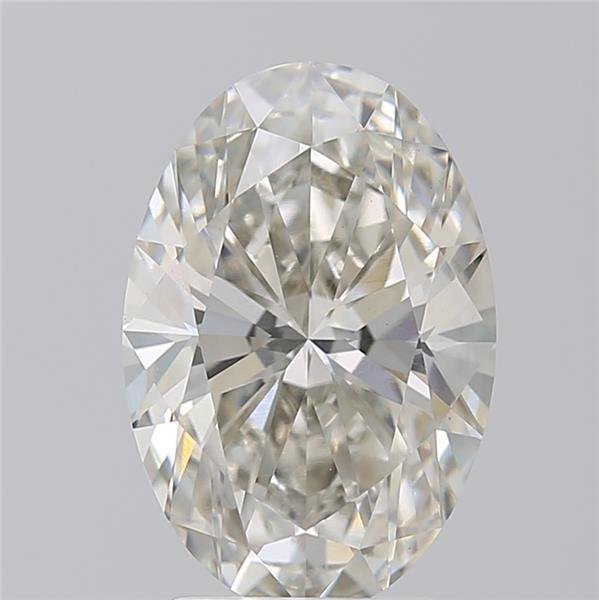 3.05ct I VS1 Rare Carat Ideal Cut Oval Lab Grown Diamond