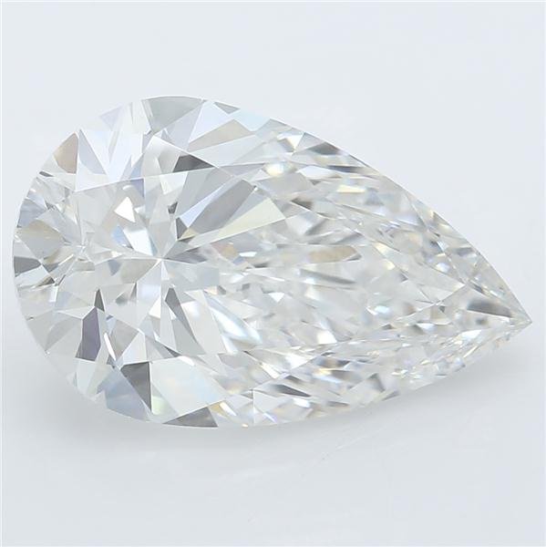 2.66ct G VVS2 Rare Carat Ideal Cut Pear Lab Grown Diamond