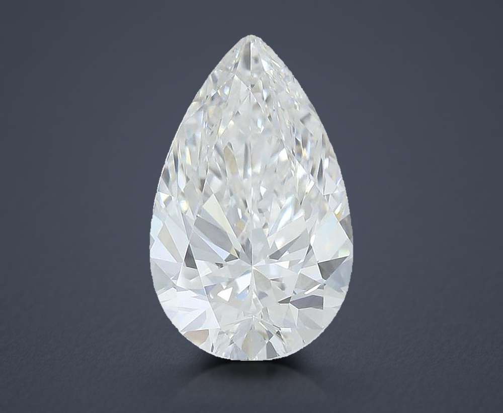 2.66 Carat Pear Lab Diamond