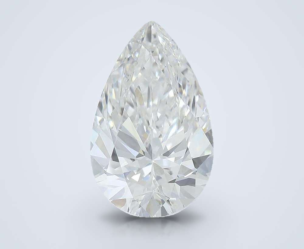 2.66 Carat Pear Lab Diamond