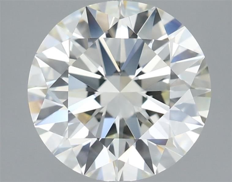 2.81ct J VVS1 Rare Carat Ideal Cut Round Diamond
