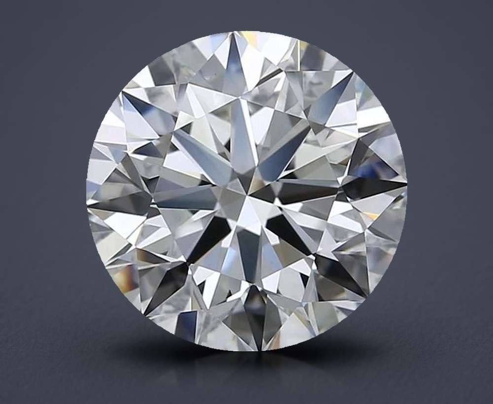 2.50 Carat Round Natural Diamond
