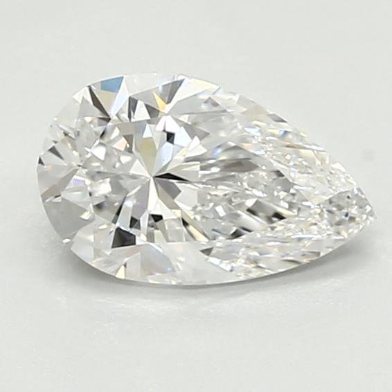 0.61ct D VS1 Very Good Cut Pear Lab Grown Diamond