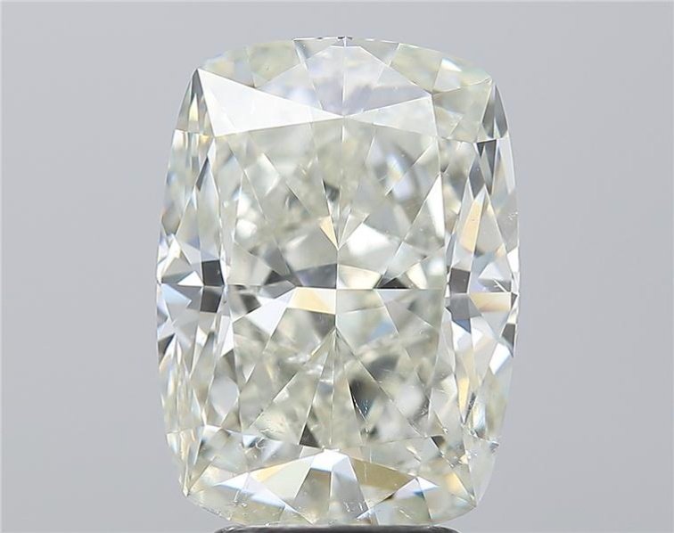 4.17ct K SI2 Rare Carat Ideal Cut Cushion Diamond