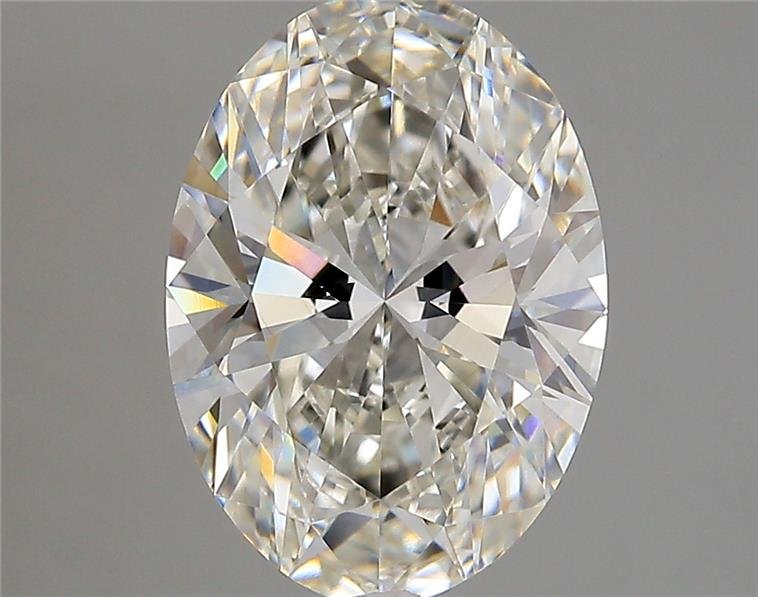 3.27ct I VS1 Rare Carat Ideal Cut Oval Lab Grown Diamond