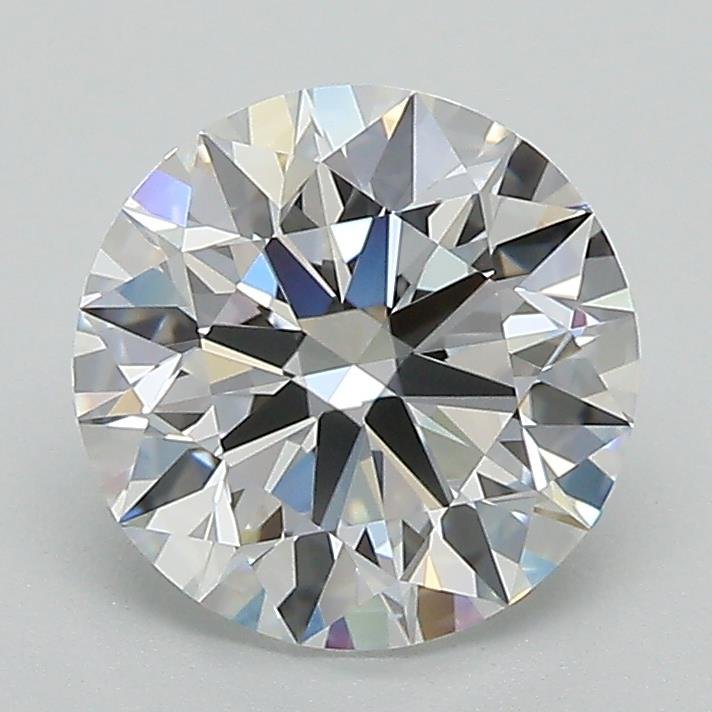 1.90ct D VVS1 Rare Carat Ideal Cut Round Lab Grown Diamond