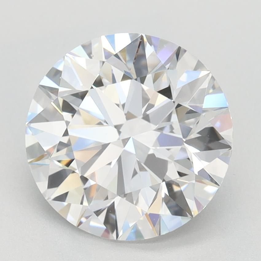 2.01ct D VVS1 Rare Carat Ideal Cut Round Lab Grown Diamond