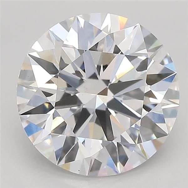 3.25ct D VS1 Rare Carat Ideal Cut Round Lab Grown Diamond