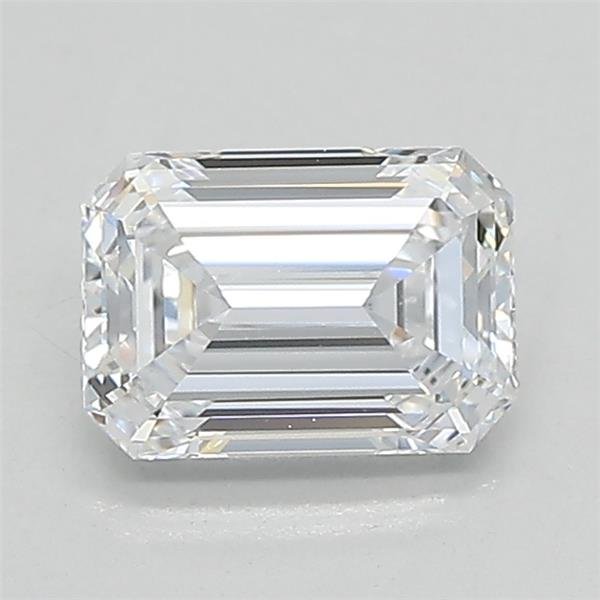 0.96ct D VS1 Rare Carat Ideal Cut Emerald Lab Grown Diamond