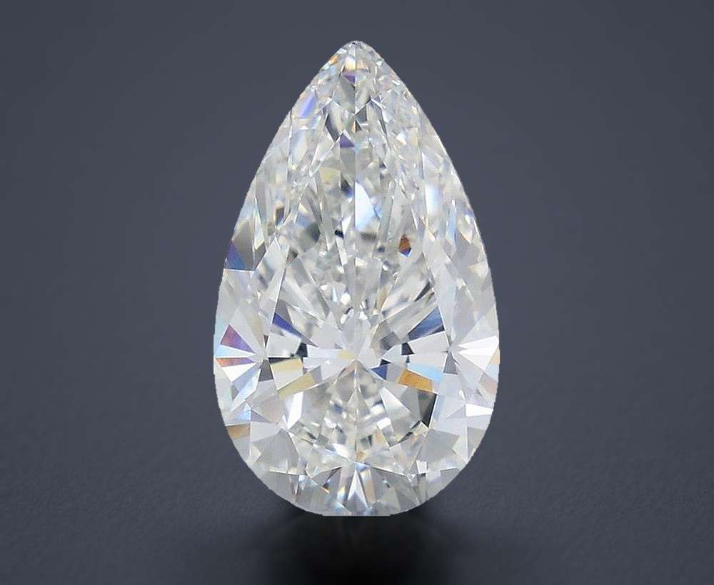 4.71 Carat Pear Lab Diamond