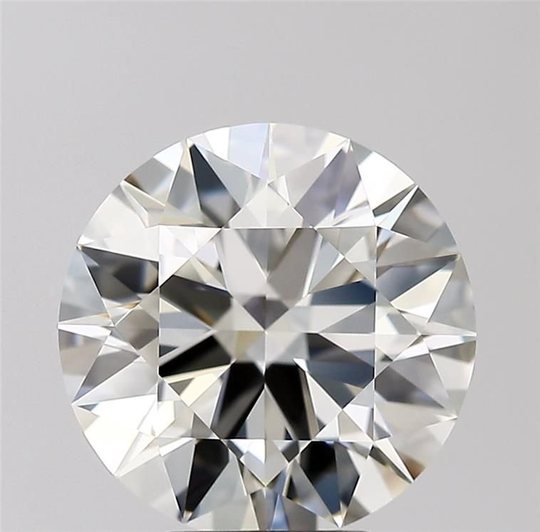 5.00ct K VVS1 Rare Carat Ideal Cut Round Diamond