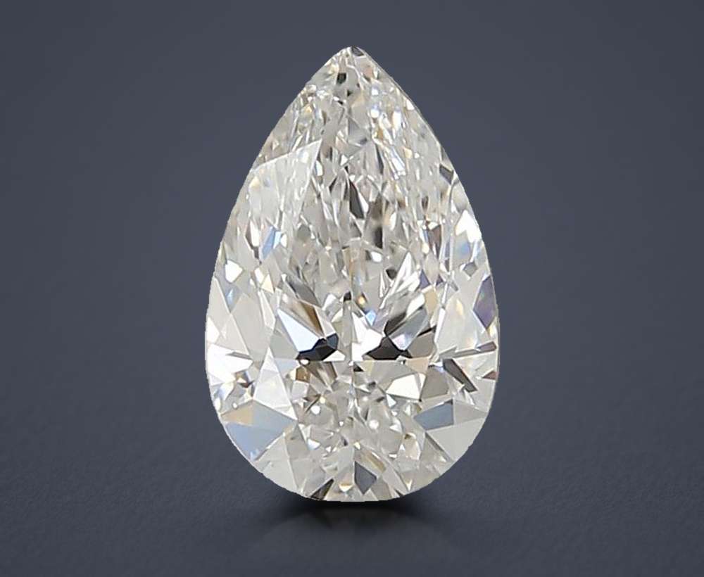 1.45 Carat Pear Lab Diamond