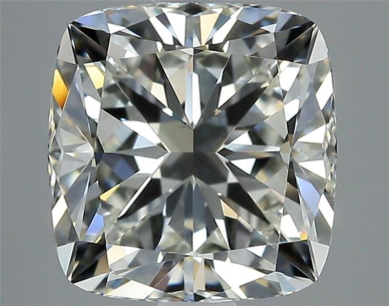 2.53ct J VS2 Very Good Cut Cushion Diamond