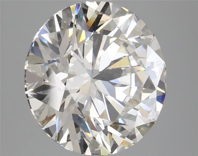 4.60ct I VS1 Rare Carat Ideal Cut Round Lab Grown Diamond