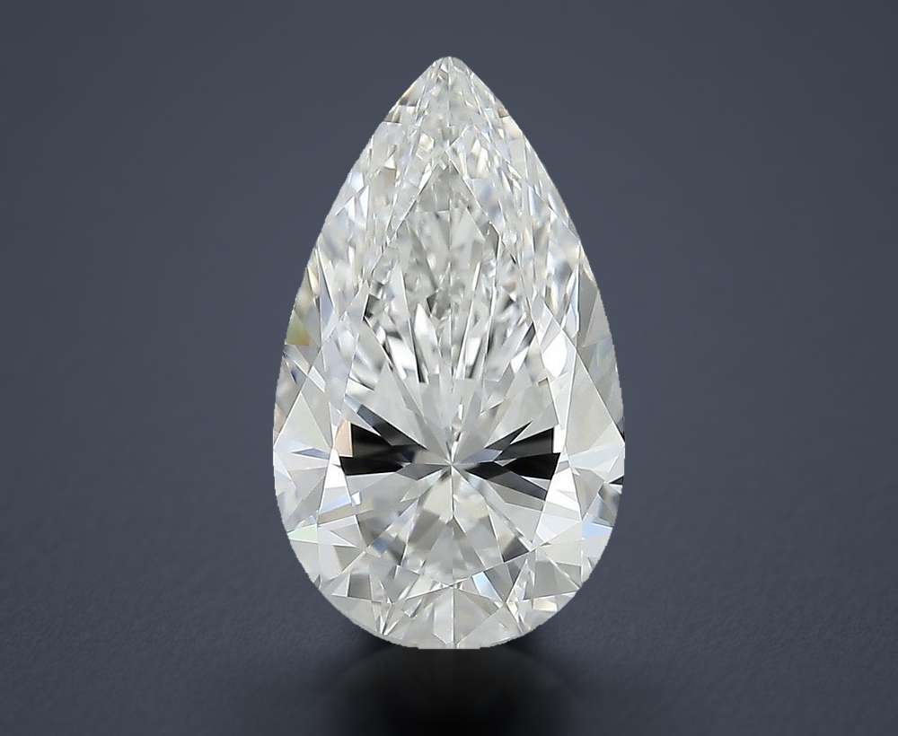 4.01 Carat Pear Natural Diamond