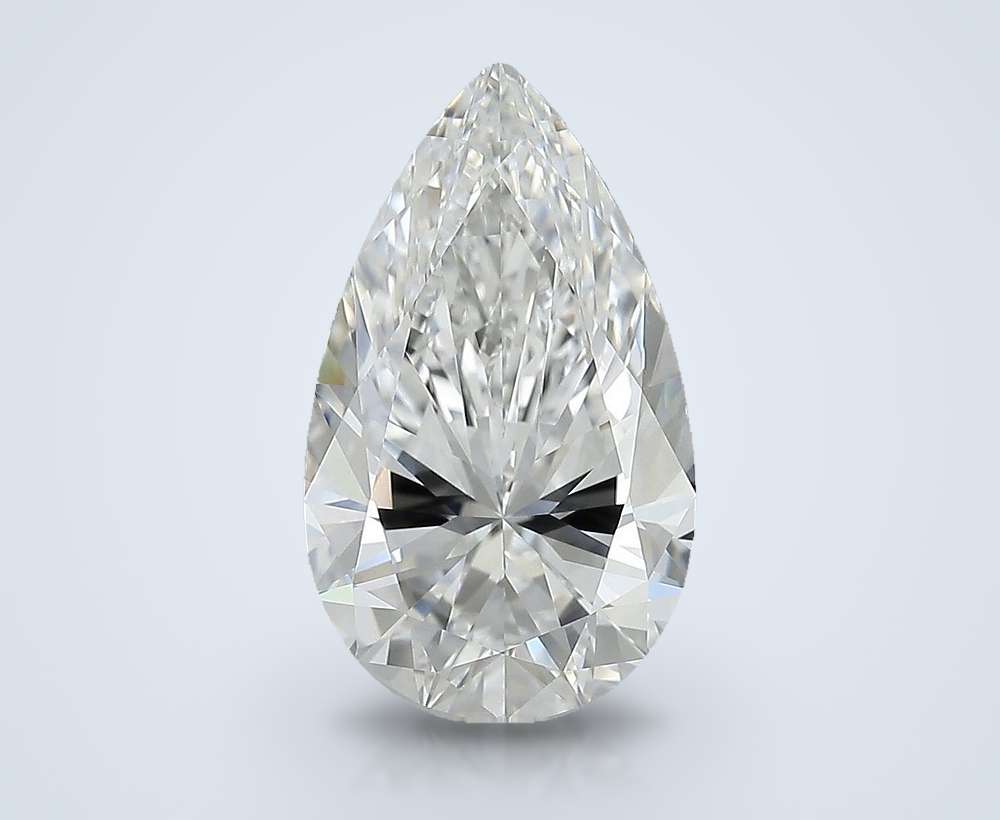 4.01 Carat Pear Natural Diamond
