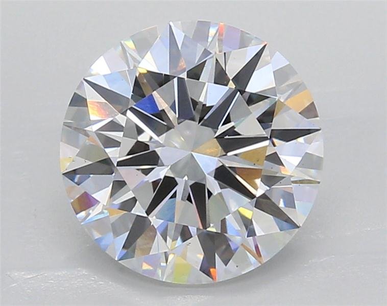 2.83ct D VS2 Rare Carat Ideal Cut Round Lab Grown Diamond