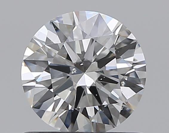 0.63ct E SI2 Rare Carat Ideal Cut Round Diamond