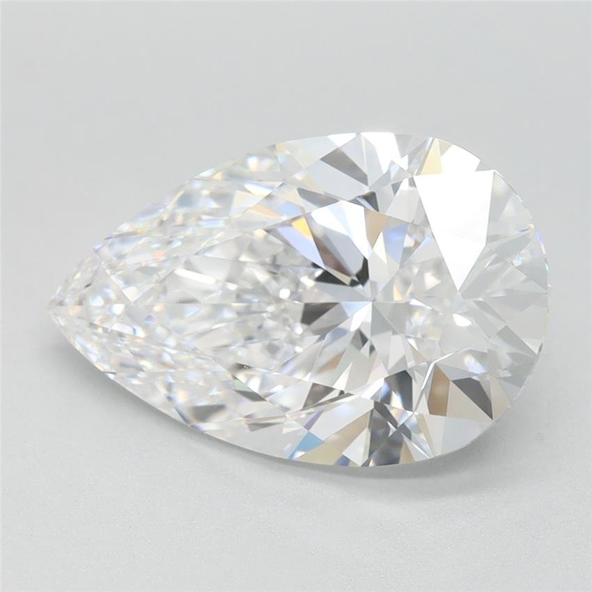 3.00 Carat Pear Lab Diamond