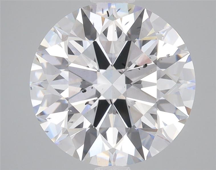 3.70ct F SI1 Rare Carat Ideal Cut Round Lab Grown Diamond