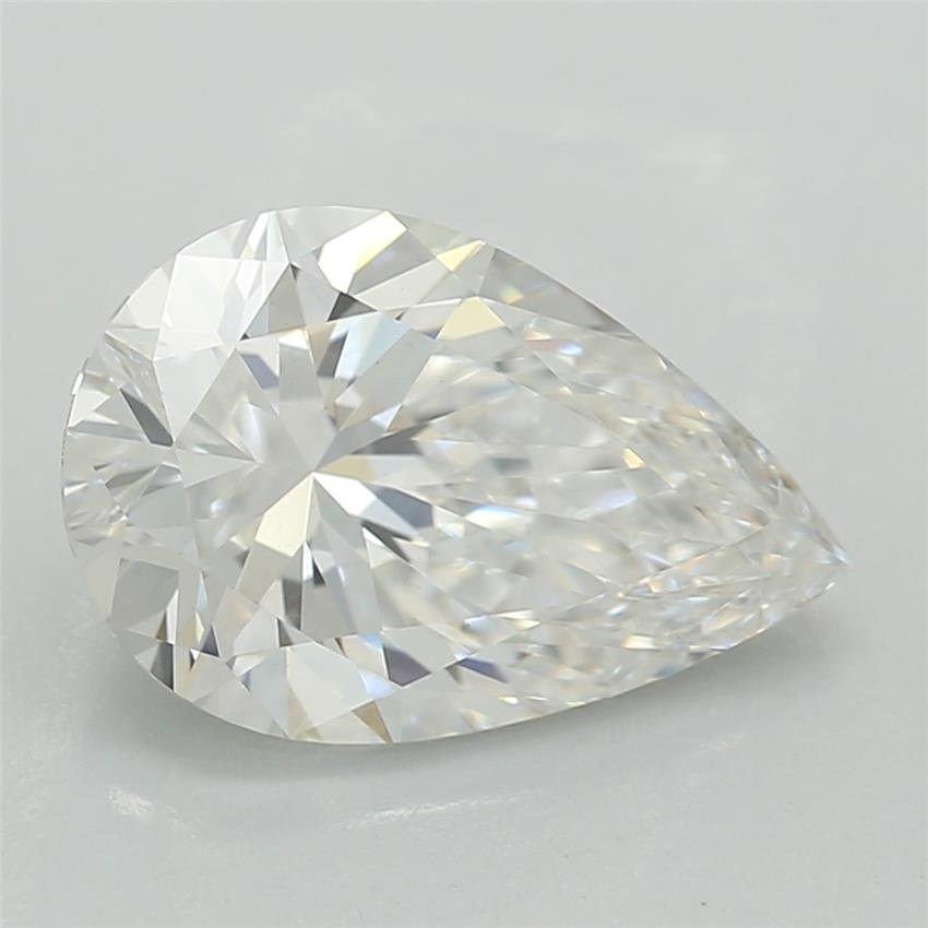 1.24ct D VS1 Rare Carat Ideal Cut Pear Lab Grown Diamond