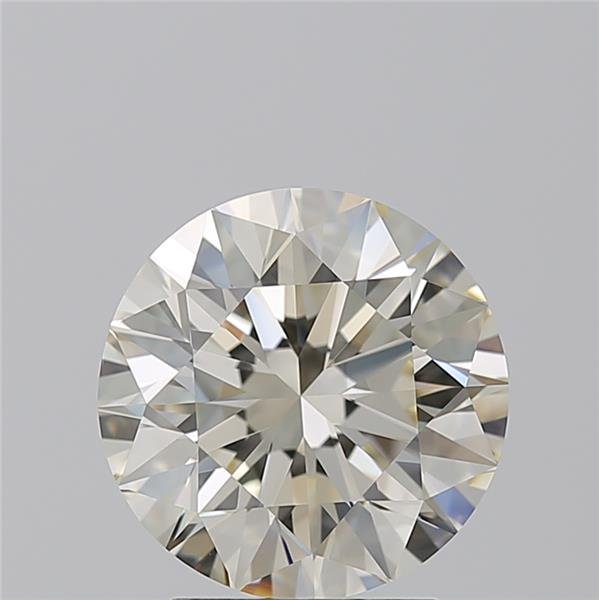 3.01ct K VVS1 Rare Carat Ideal Cut Round Diamond