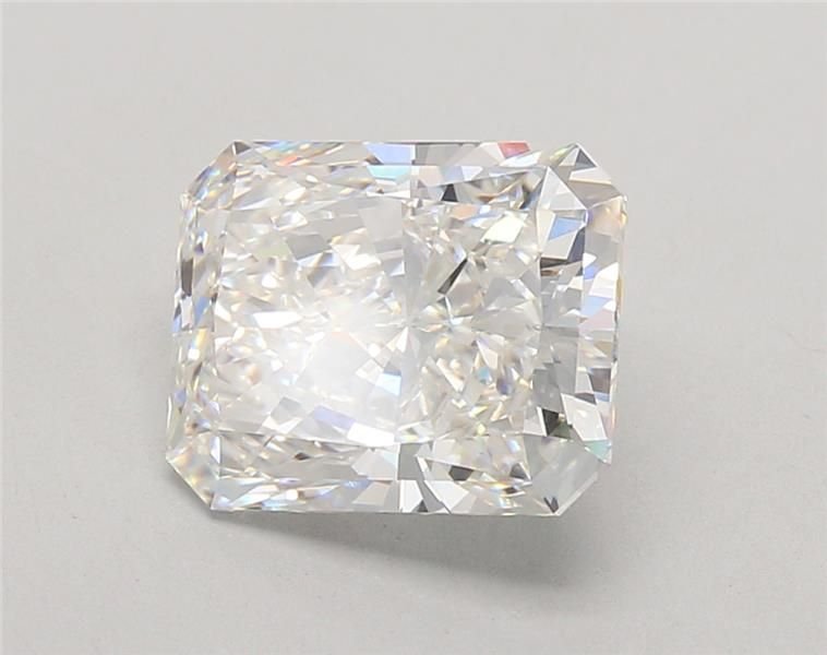 3.51ct E VVS2 Rare Carat Ideal Cut Radiant Lab Grown Diamond