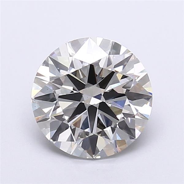 2.29ct H VVS2 Rare Carat Ideal Cut Round Lab Grown Diamond