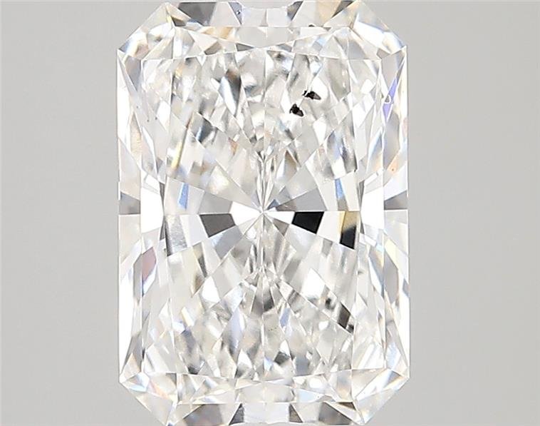 3.29ct F SI1 Rare Carat Ideal Cut Radiant Lab Grown Diamond