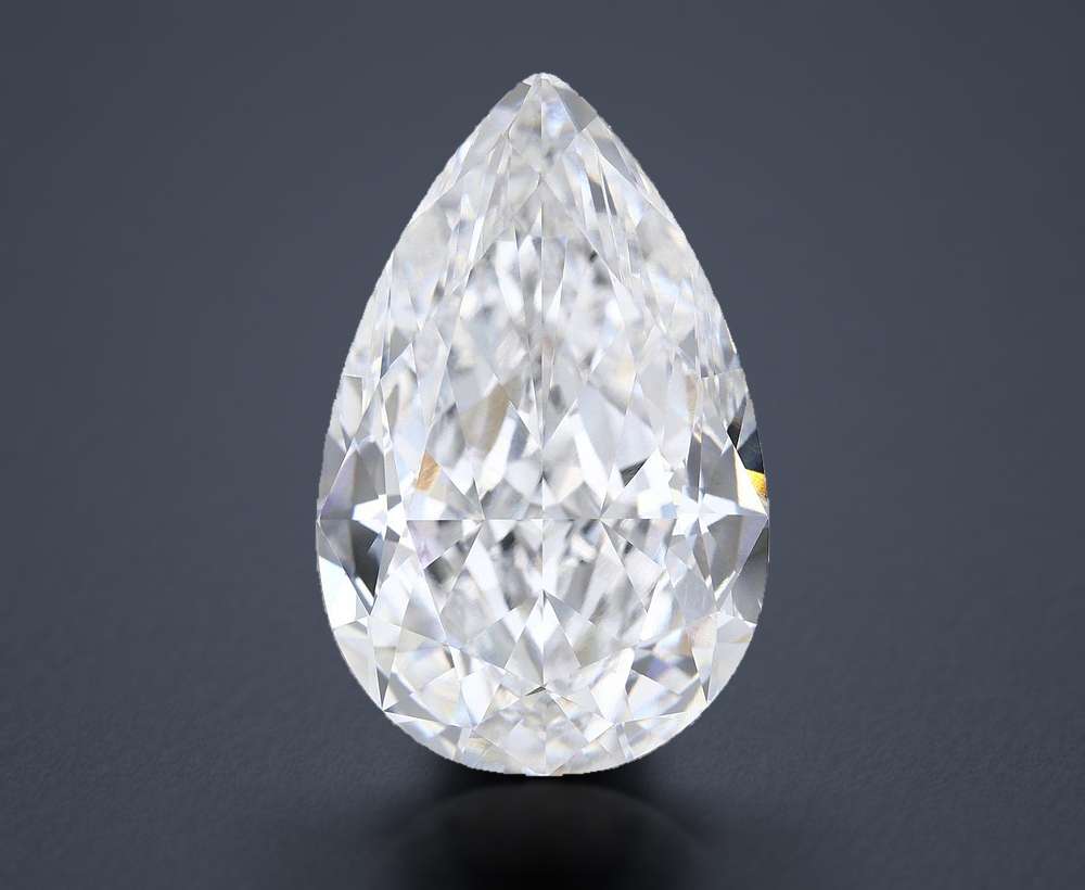 7.79 Carat Pear Lab Diamond