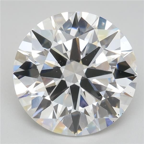5.06ct E VS2 Rare Carat Ideal Cut Round Lab Grown Diamond