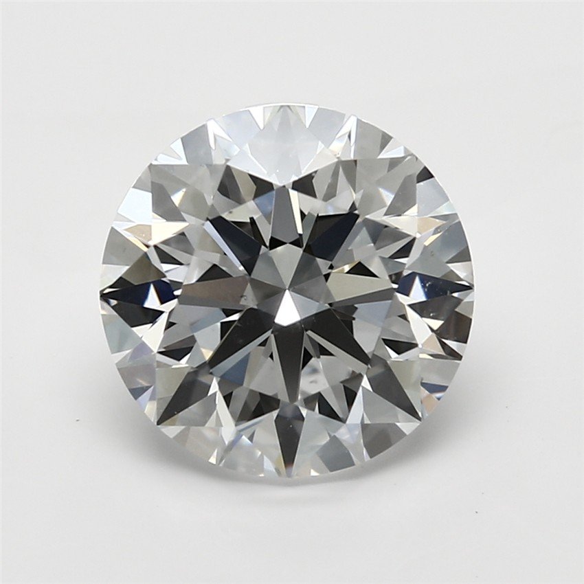 2.21ct D SI1 Rare Carat Ideal Cut Round Diamond