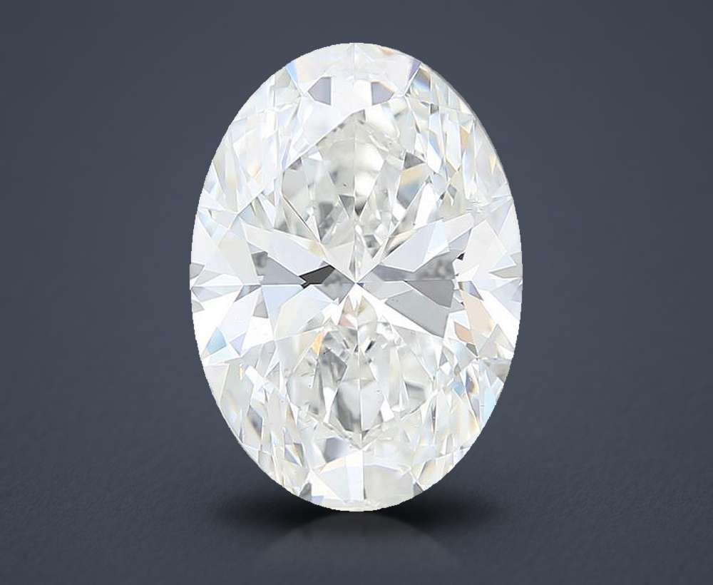 8.49 Carat Oval Lab Diamond