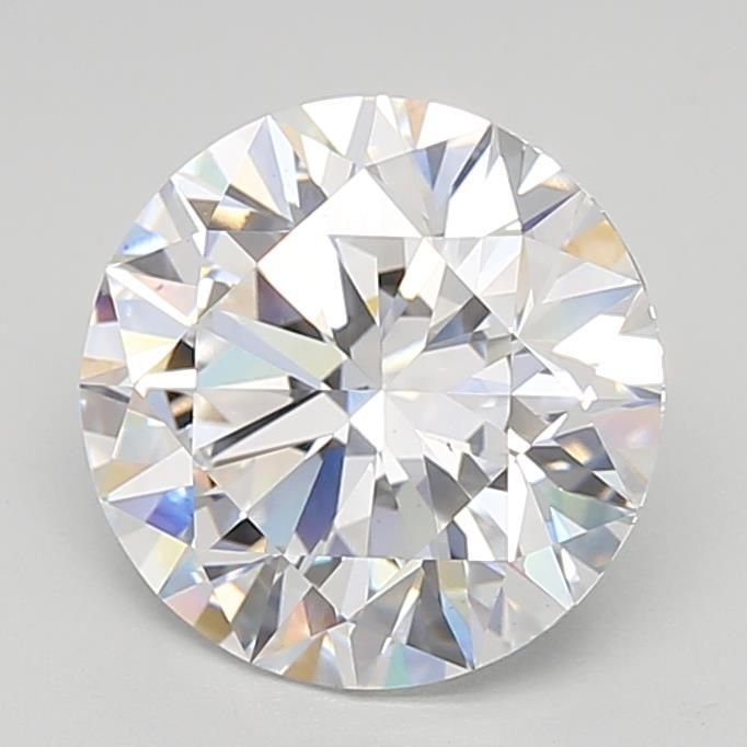 3.90ct D VS1 Rare Carat Ideal Cut Round Lab Grown Diamond