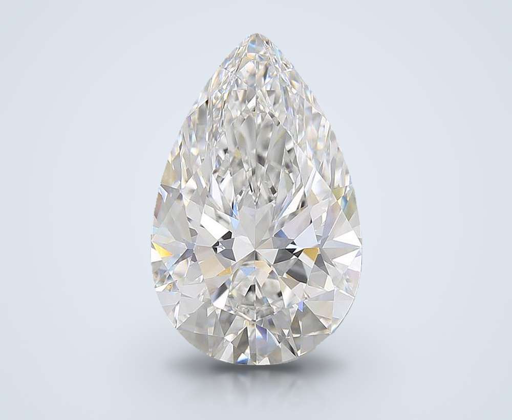 7.02 Carat Pear Lab Diamond