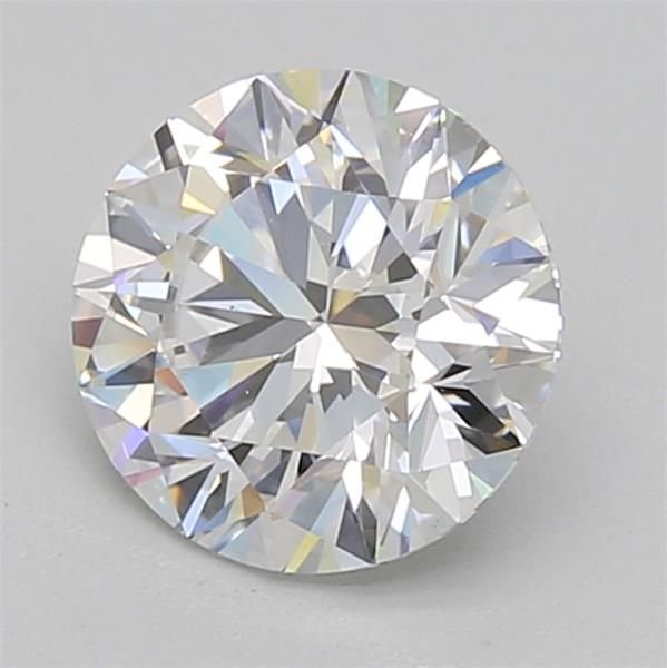 2.06ct D VS2 Rare Carat Ideal Cut Round Diamond