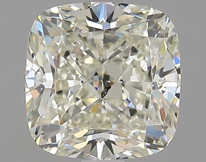 2.12ct K SI2 Rare Carat Ideal Cut Cushion Diamond