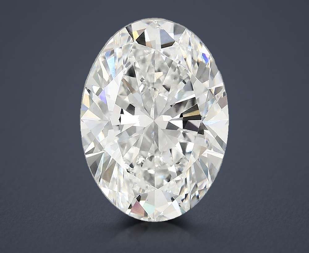 4.00 Carat Oval Lab Diamond