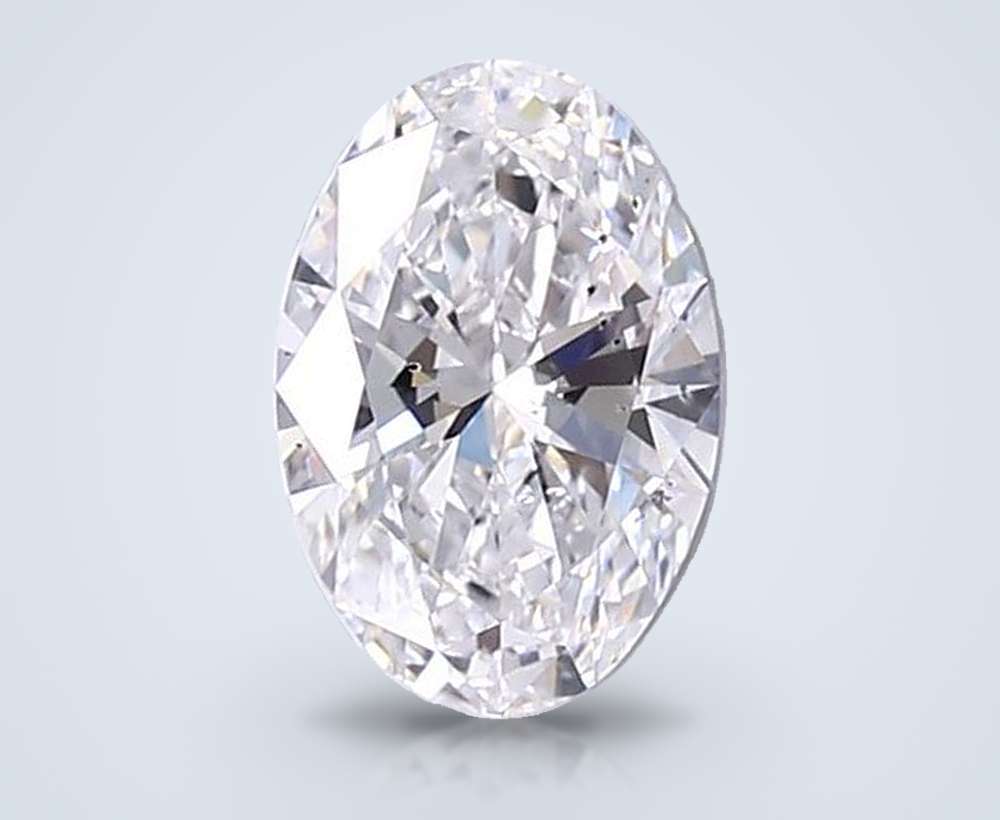 2.02 Carat Oval Lab Diamond