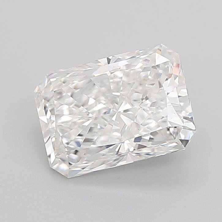 2.58ct E VS1 Rare Carat Ideal Cut Radiant Lab Grown Diamond