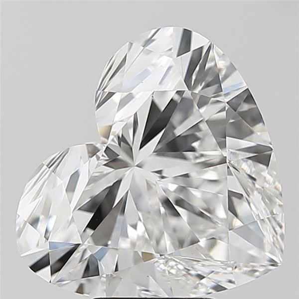 6.08ct E VS1 Rare Carat Ideal Cut Heart Lab Grown Diamond