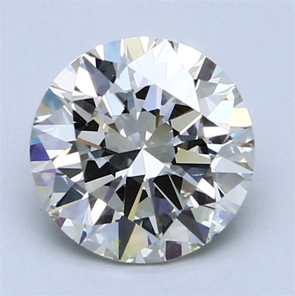 2.00ct K SI2 Rare Carat Ideal Cut Round Diamond