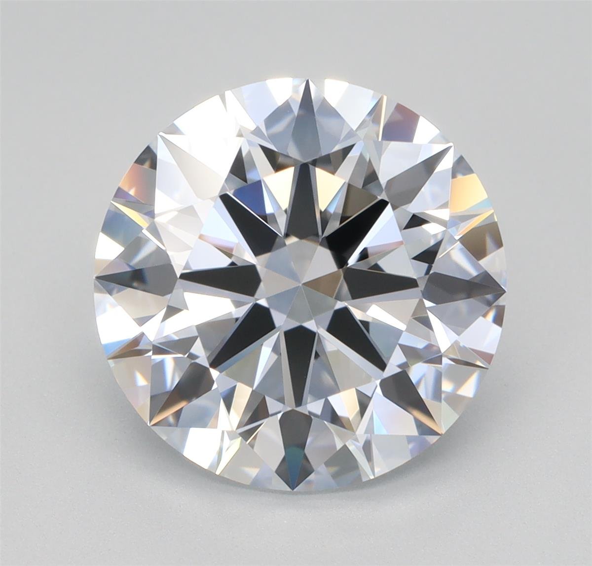 4.02ct E VVS1 Rare Carat Ideal Cut Round Lab Grown Diamond