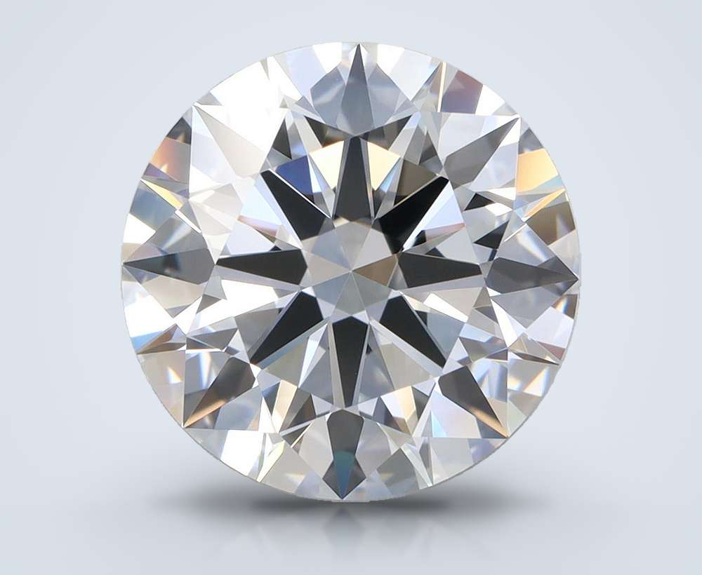 4.02 Carat Round Lab Diamond