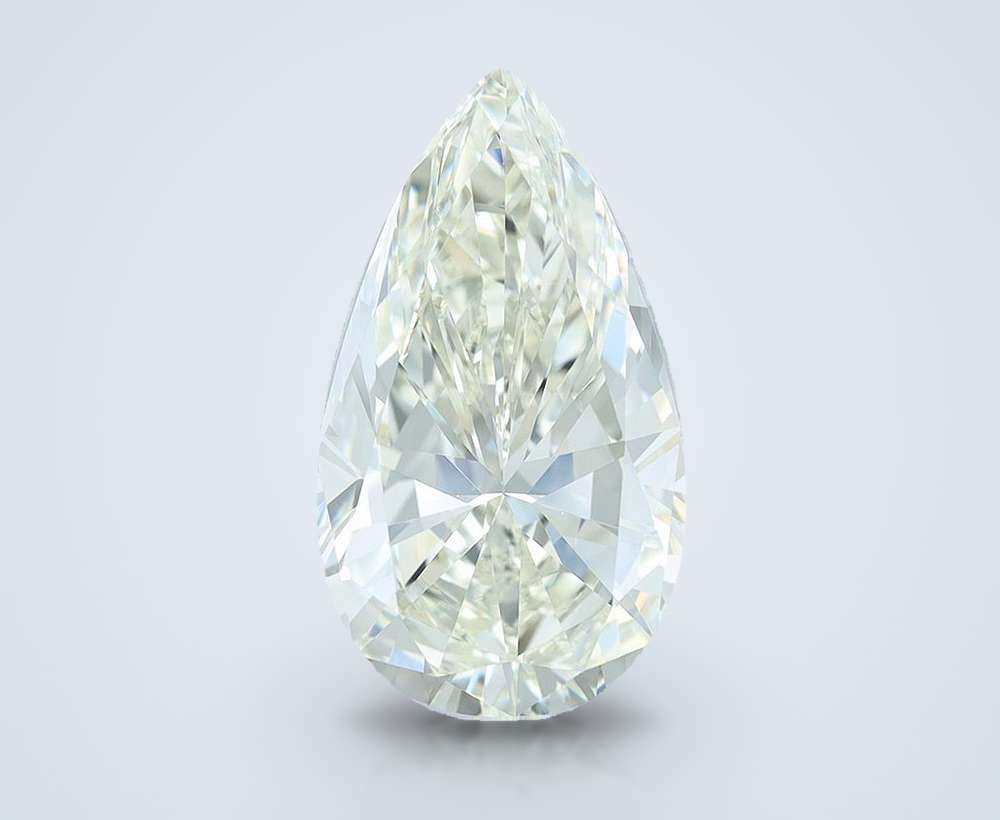 7.01 Carat Pear Natural Diamond