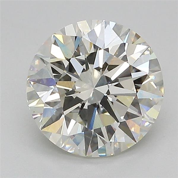 2.12ct J VS1 Excellent Cut Round Lab Grown Diamond