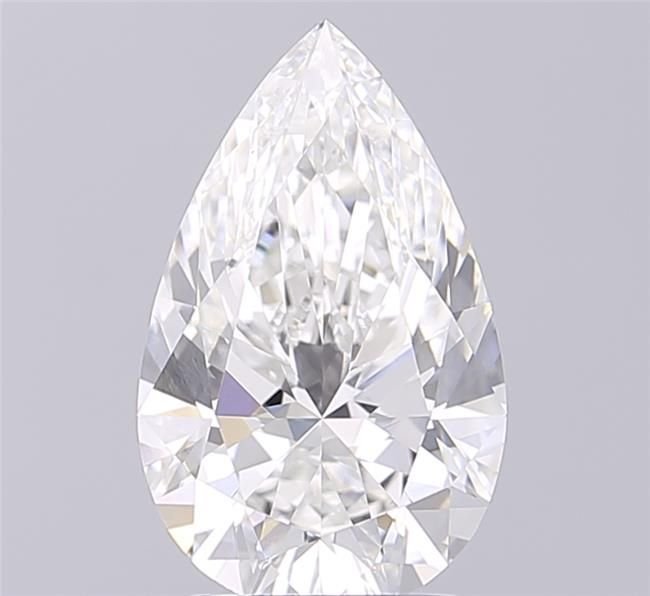 2.55 Carat Pear Lab Diamond